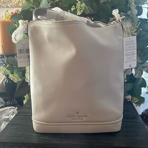 Kate Spade White Bucket Bag